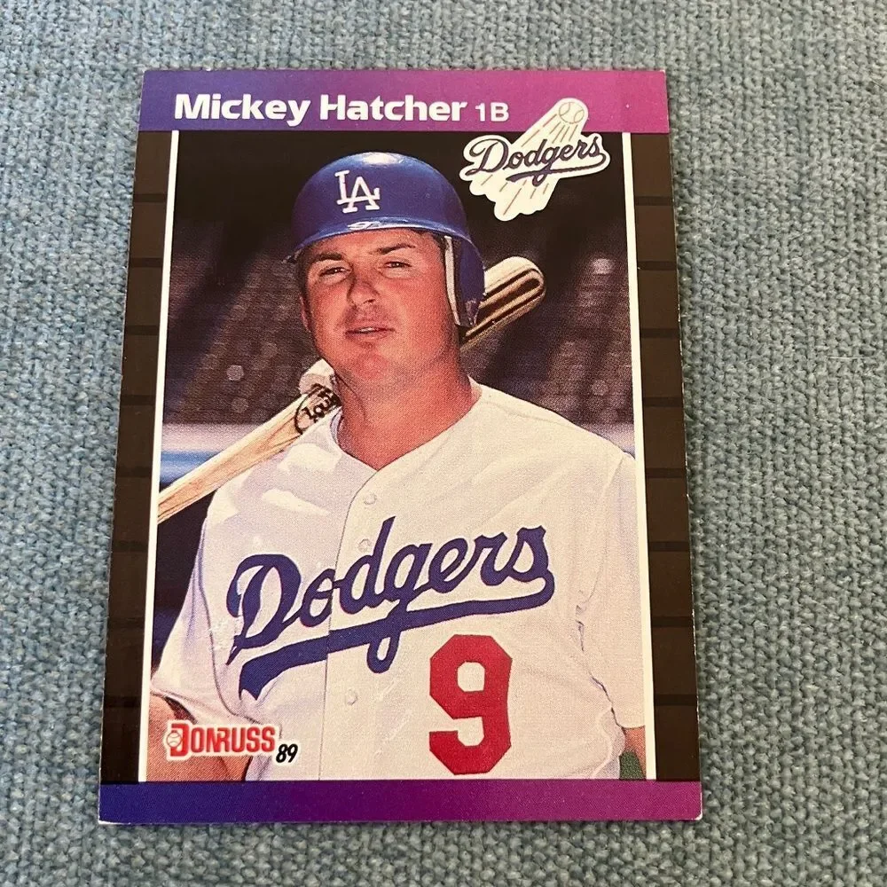 1989 Donruss Los Angeles Dodgers Baseball Card Trading Card